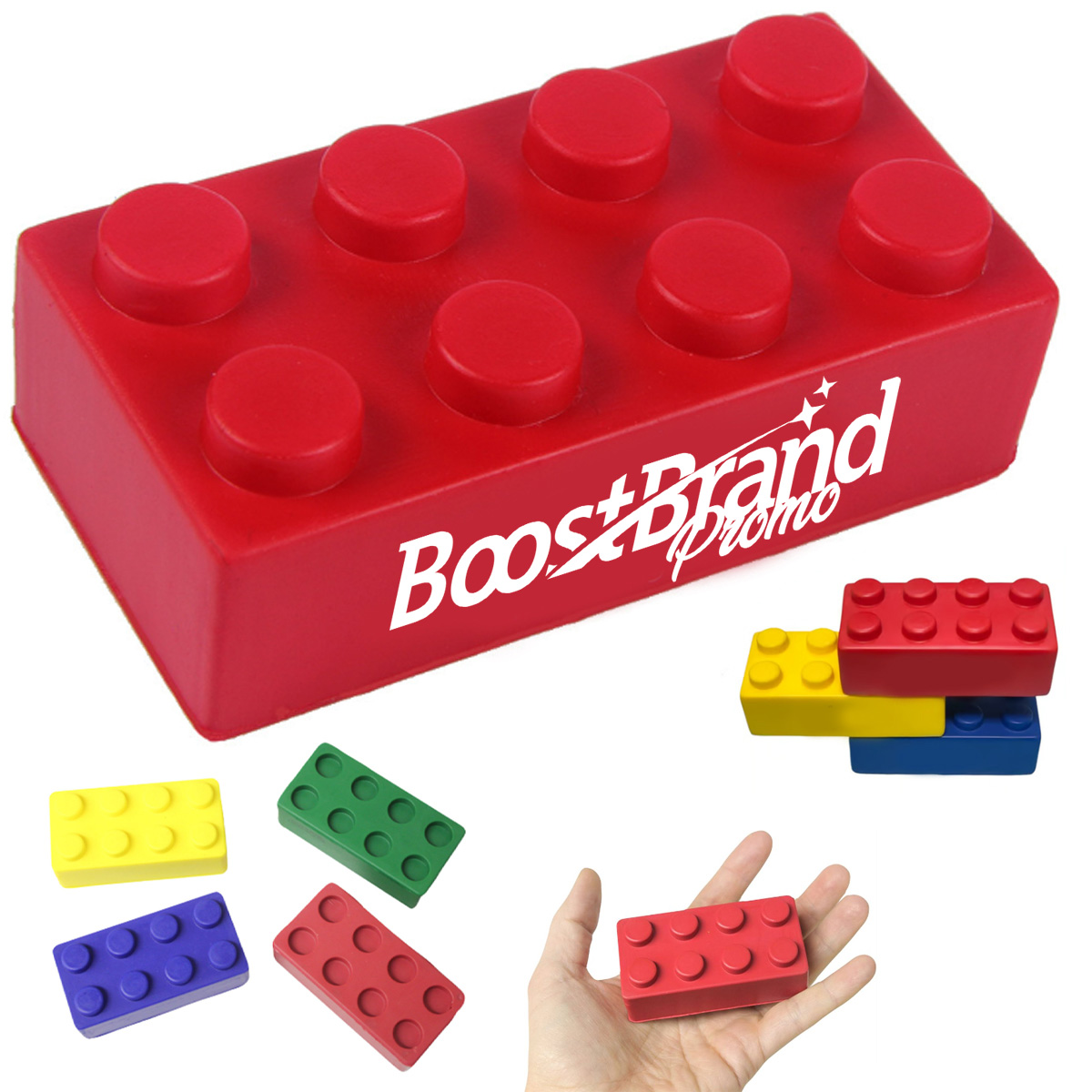 PU Foam Stress Relief Toy Building Blocks