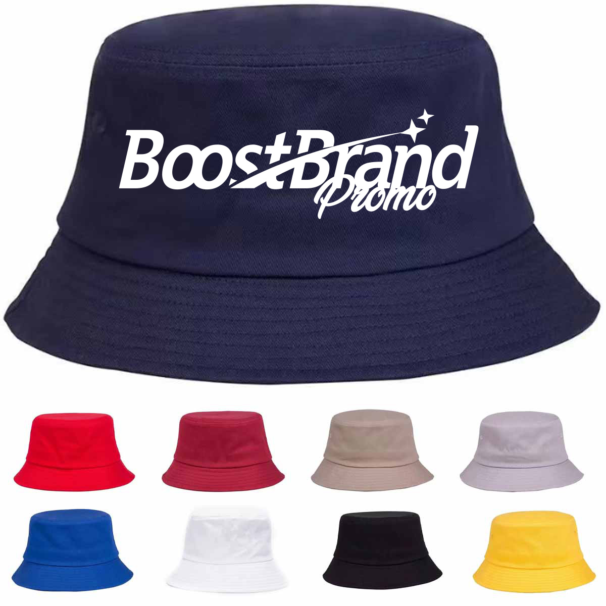 Casual  Cotton Bucket Hat for Sun Protection