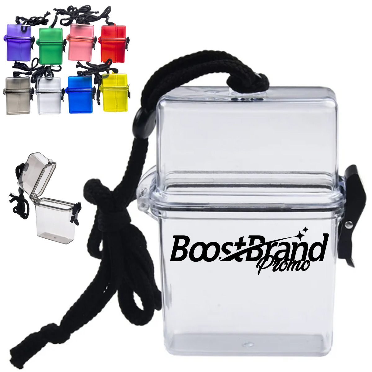 Portable Waterproof Hanging Plastic Cigarette Case