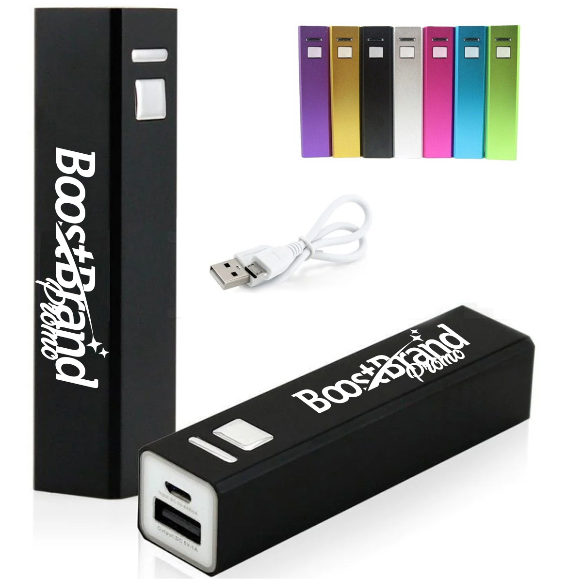 2,600 mAh Portable Mini Power Bank Gift Charger