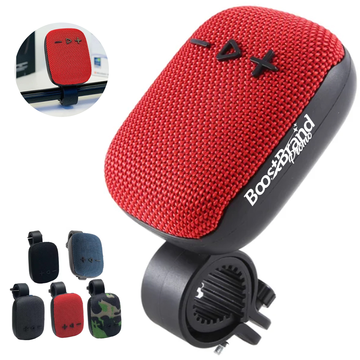 Portable Bluetooth Speaker with Integrated Loop