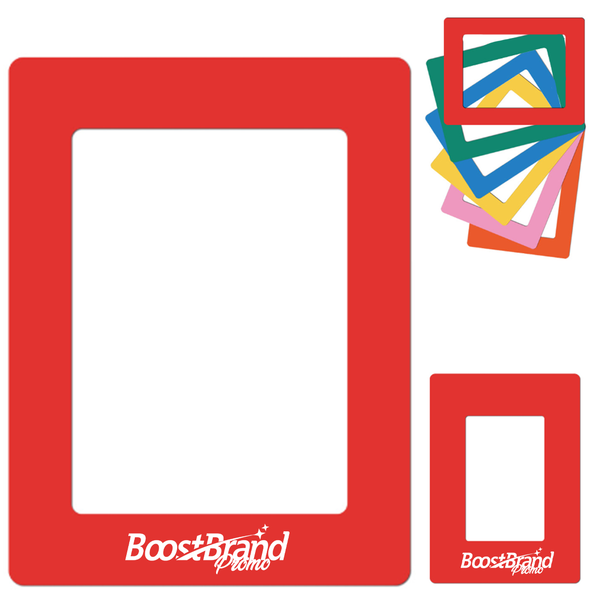Customizable Magnetic Photo Frames for Refrigerators
