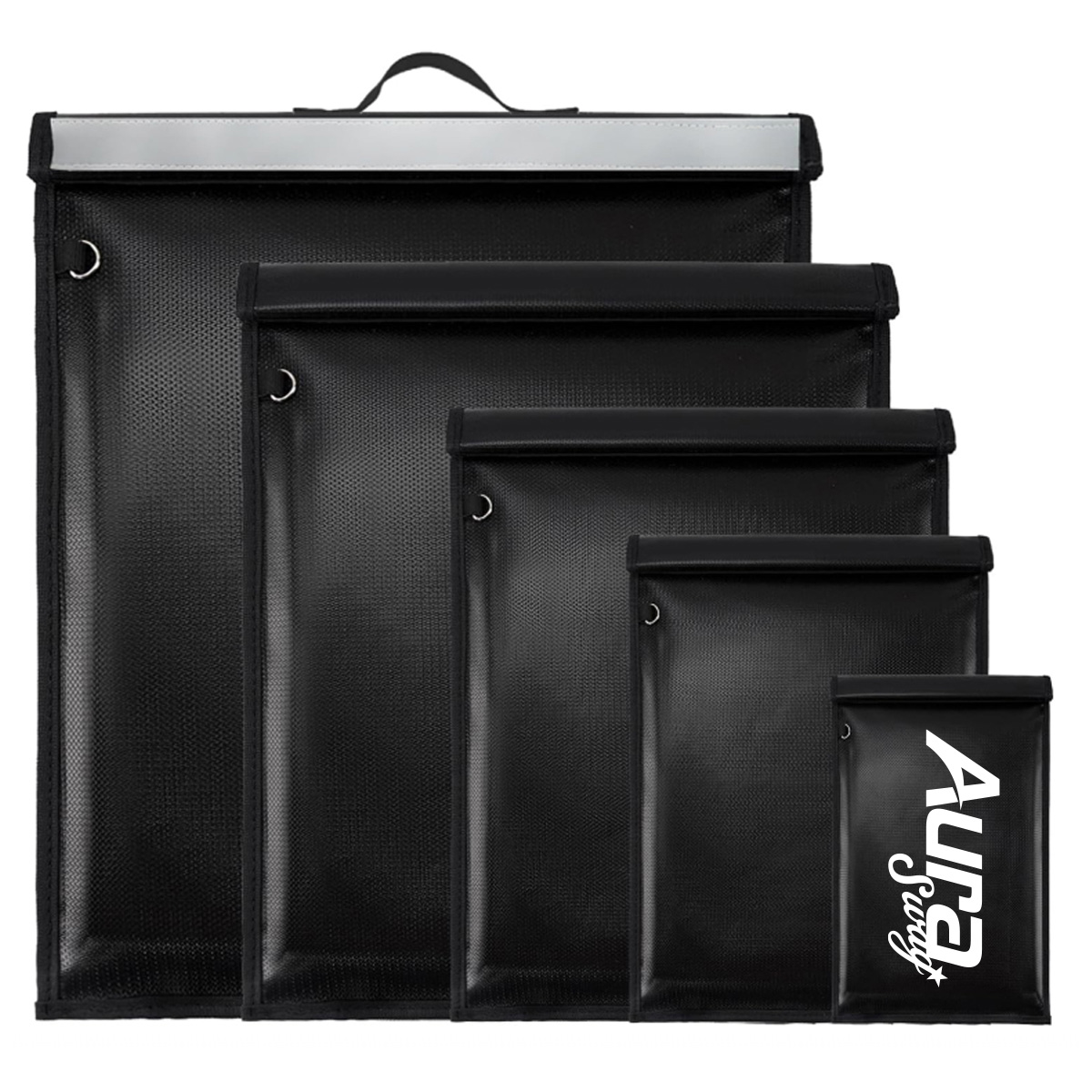 RFID Fire prevention Blocking Document Bags Set