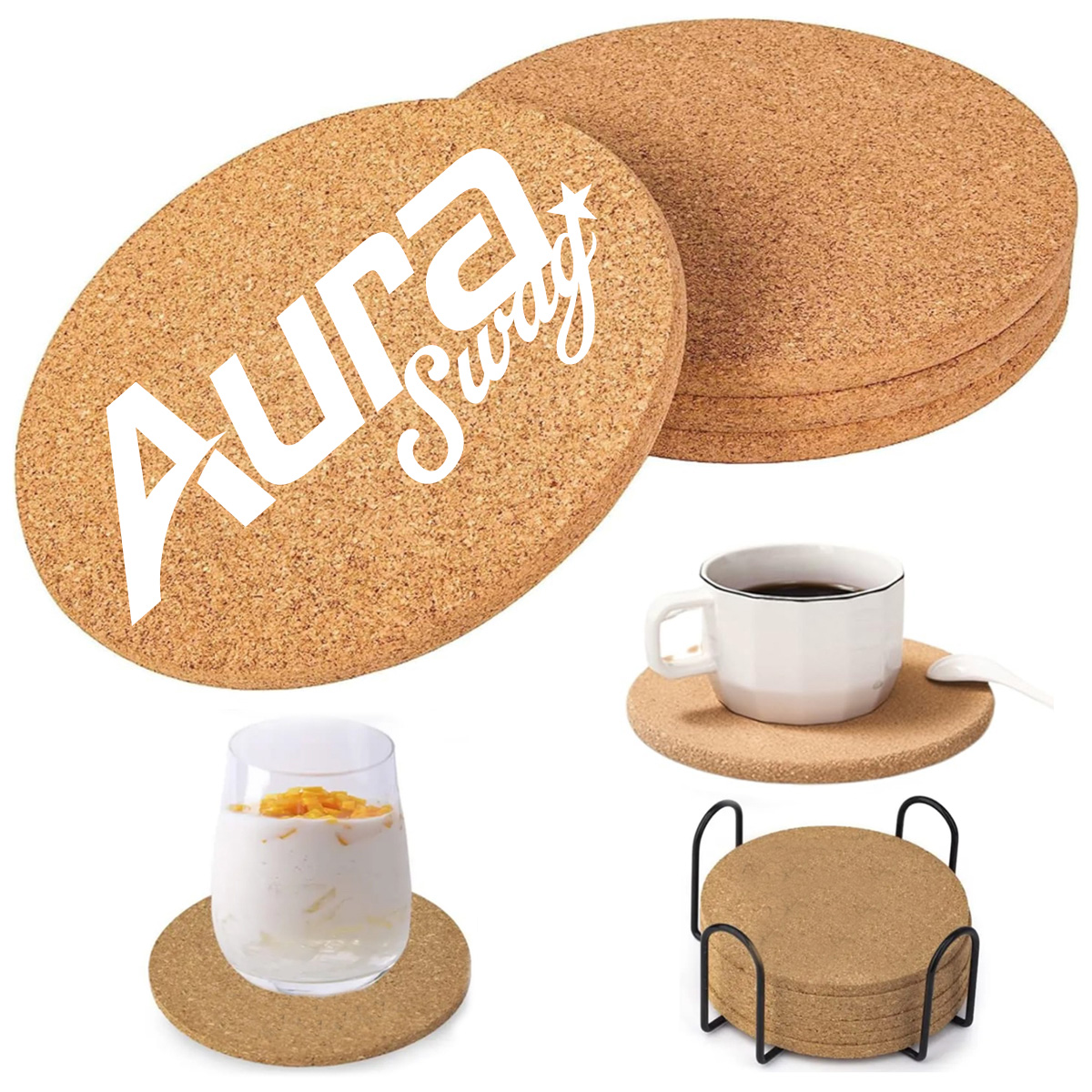 Custom Cork Coasters