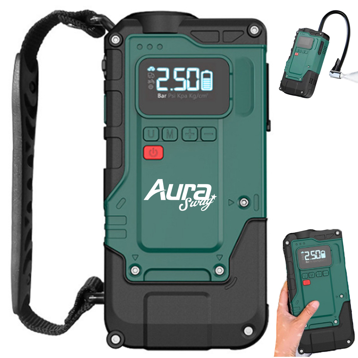Multifunctional Wireless Tire Inflator