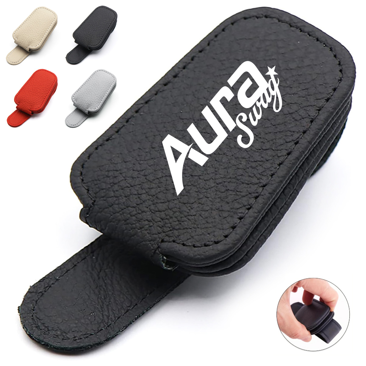 Premium Car Sun Visor Clip for Sunglasses Eyewear Storage