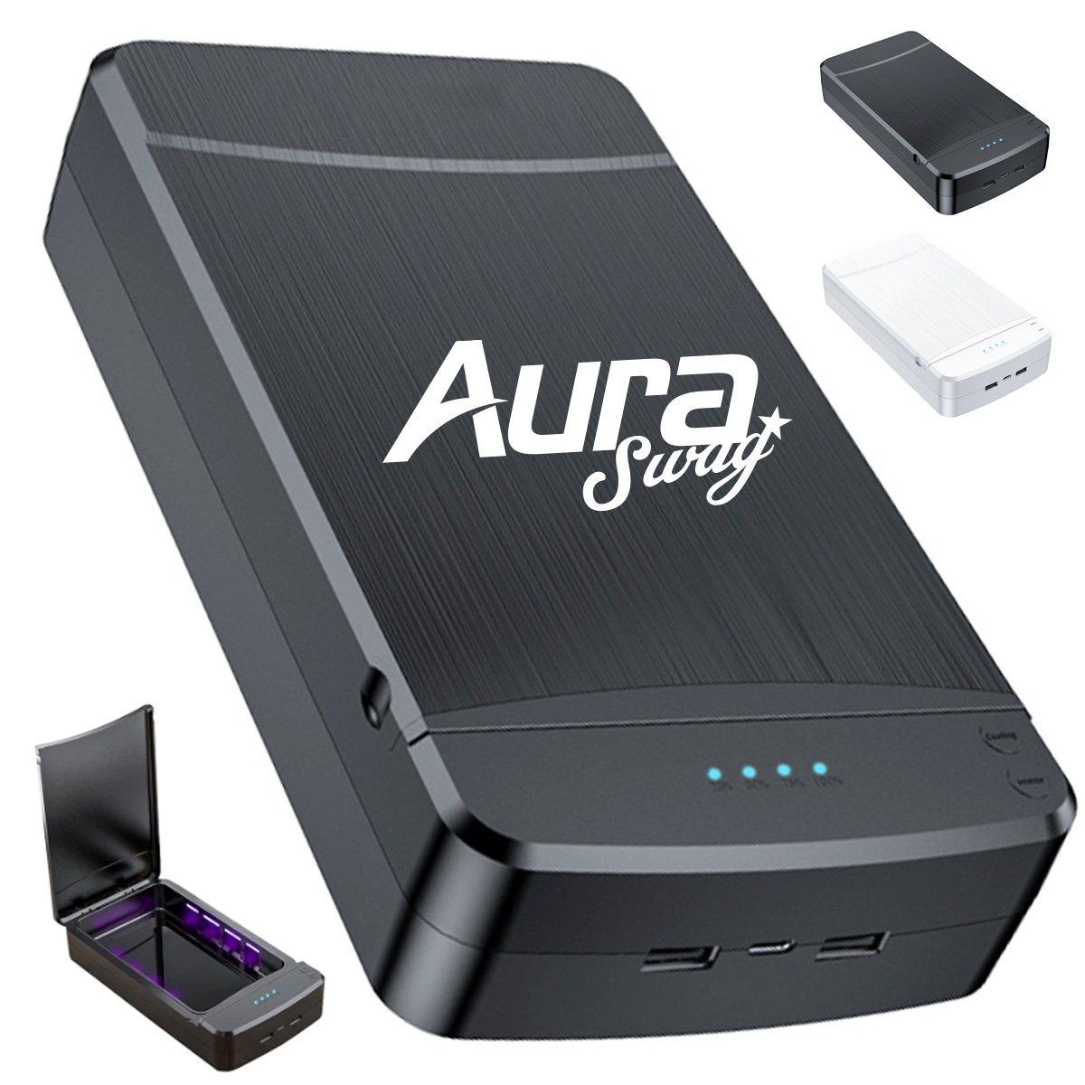 Portable UV-C Sanitizer Box and Power Bank