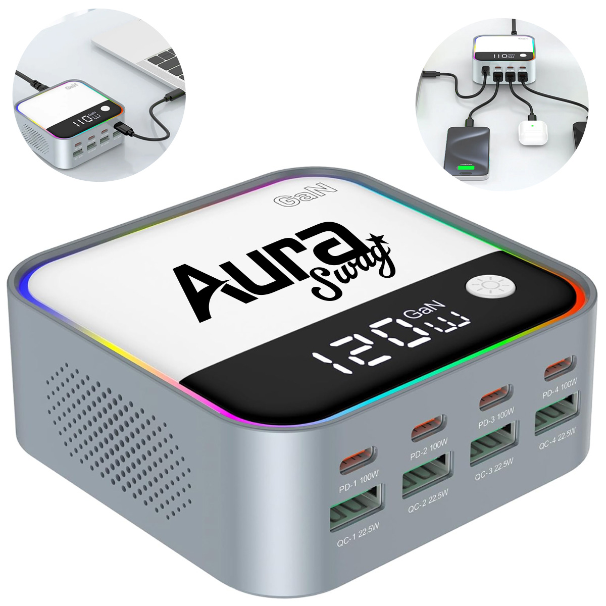 120W Fast Desktop Charger