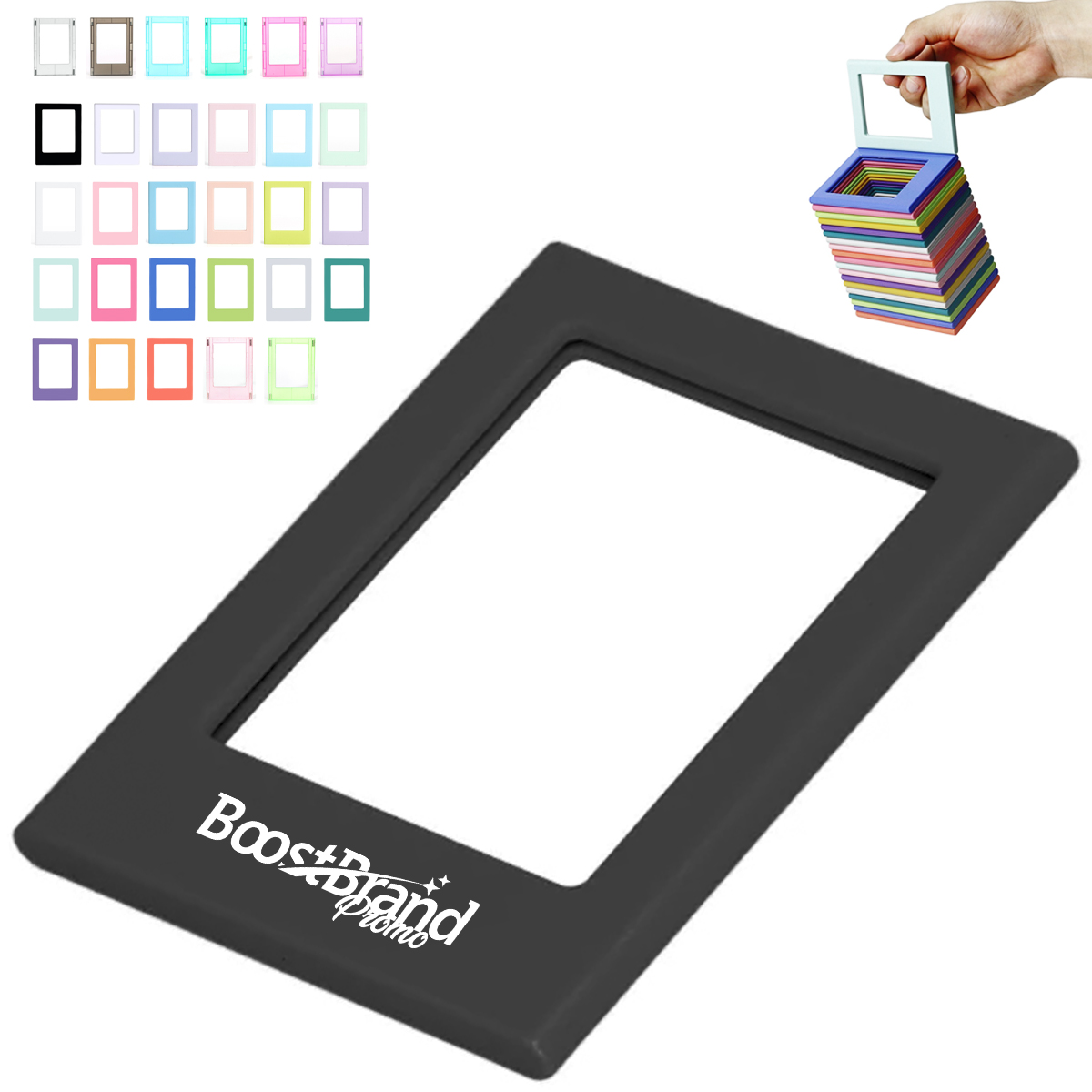 3'' Custom Magnetic Photo Frame for Refrigerator Home Decor
