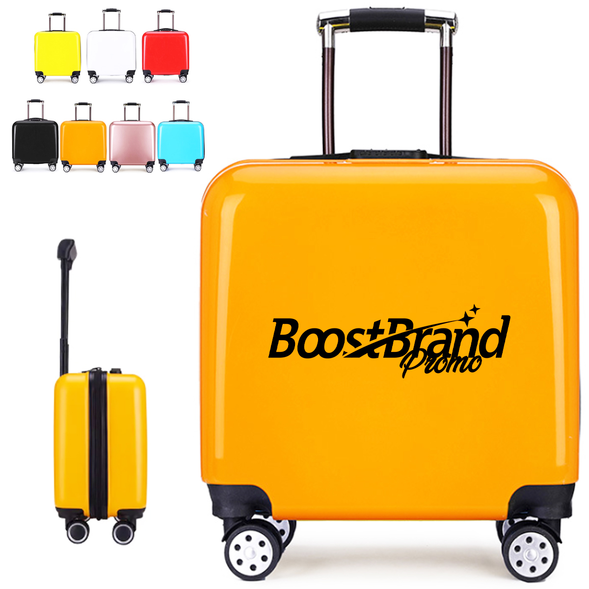 18'' Durable Carry-On Hardshell Spinner Travel Luggage Case