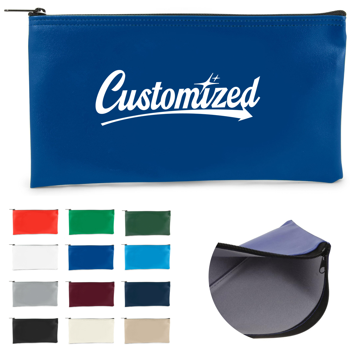 Compact Document Holder Hand Bag Coin Purse Custom Pouch