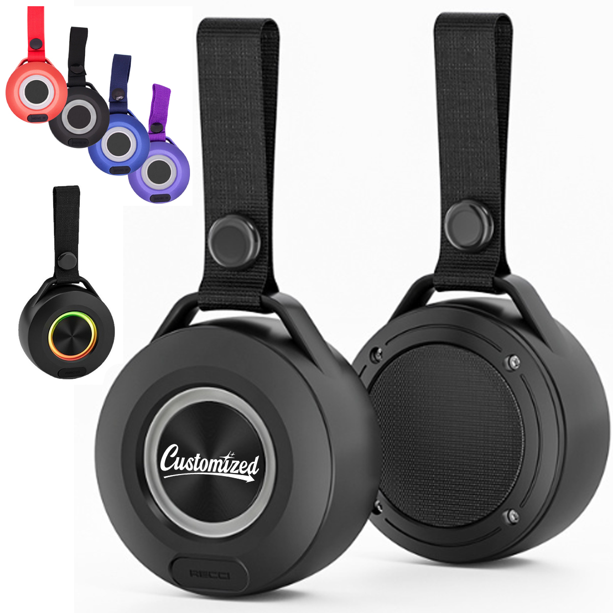 Portable Bluetooth Speaker with Hanging Strap