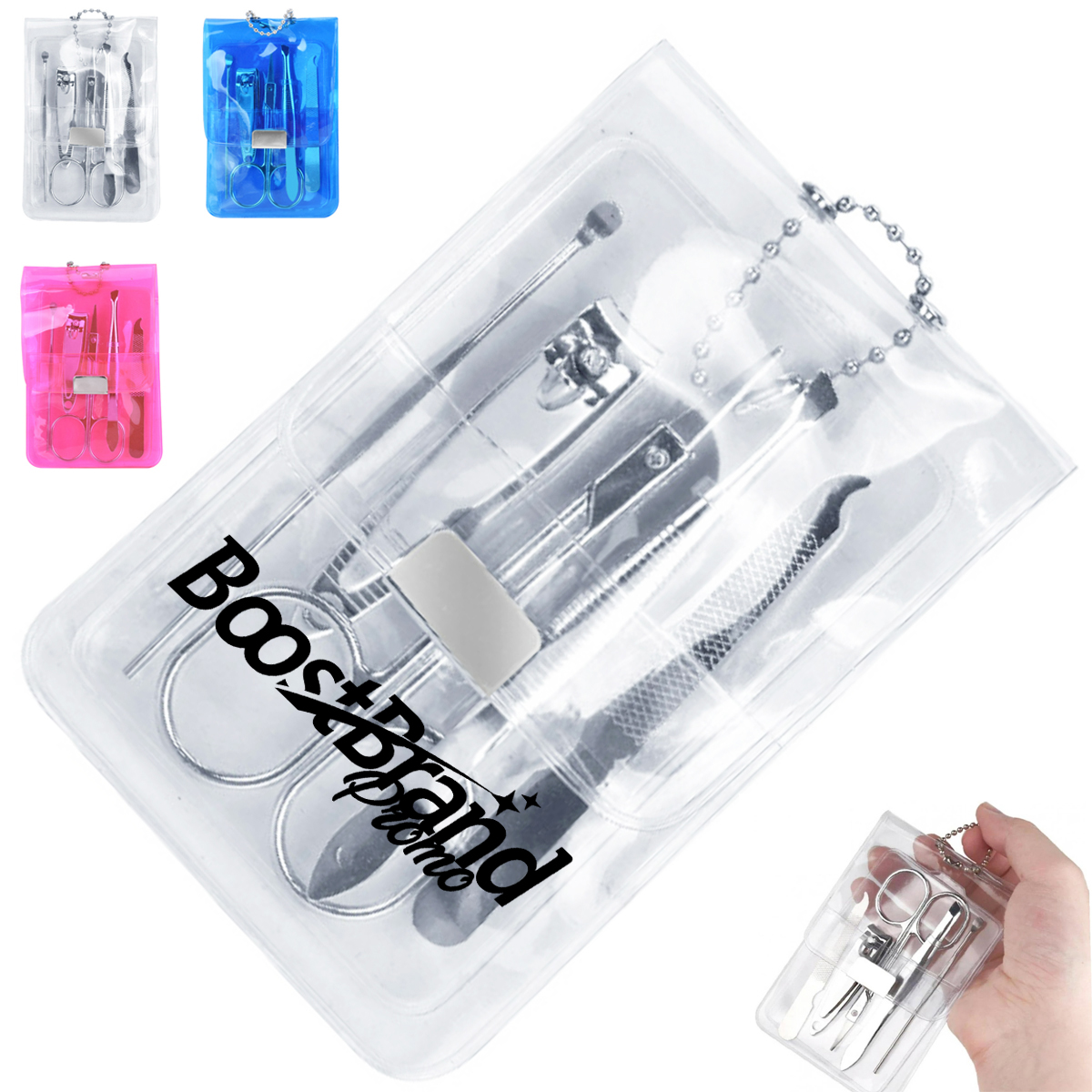 Portable Manicure Pedicure Set in Travel Case