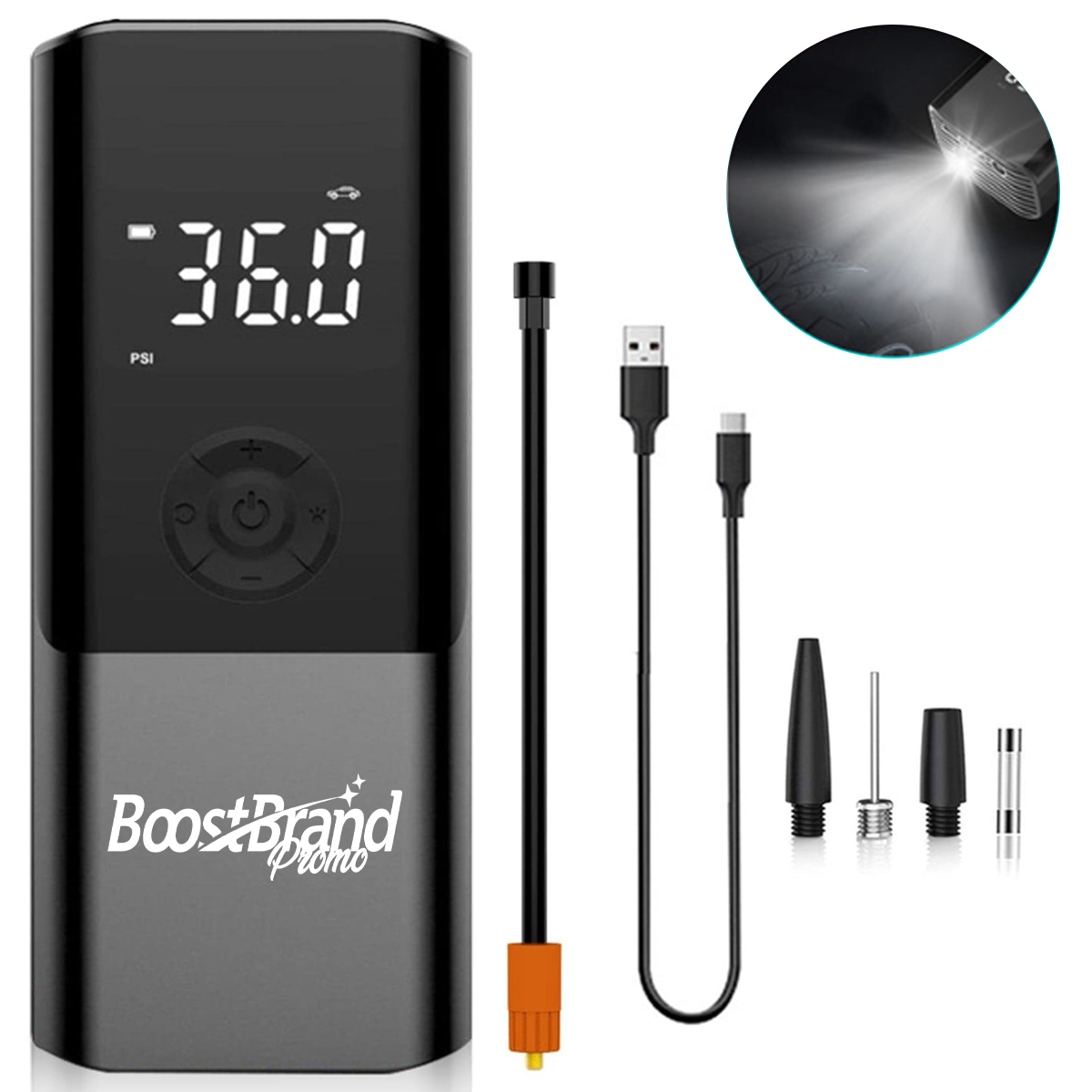 Portable Digital Tire Inflator Air Pump