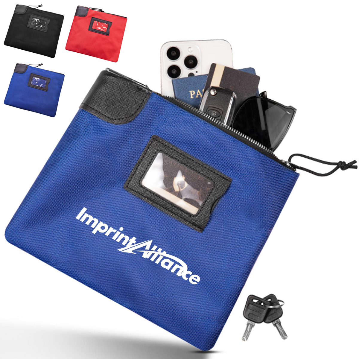 RFID Signal Blocking Pouch for Phone and Keys