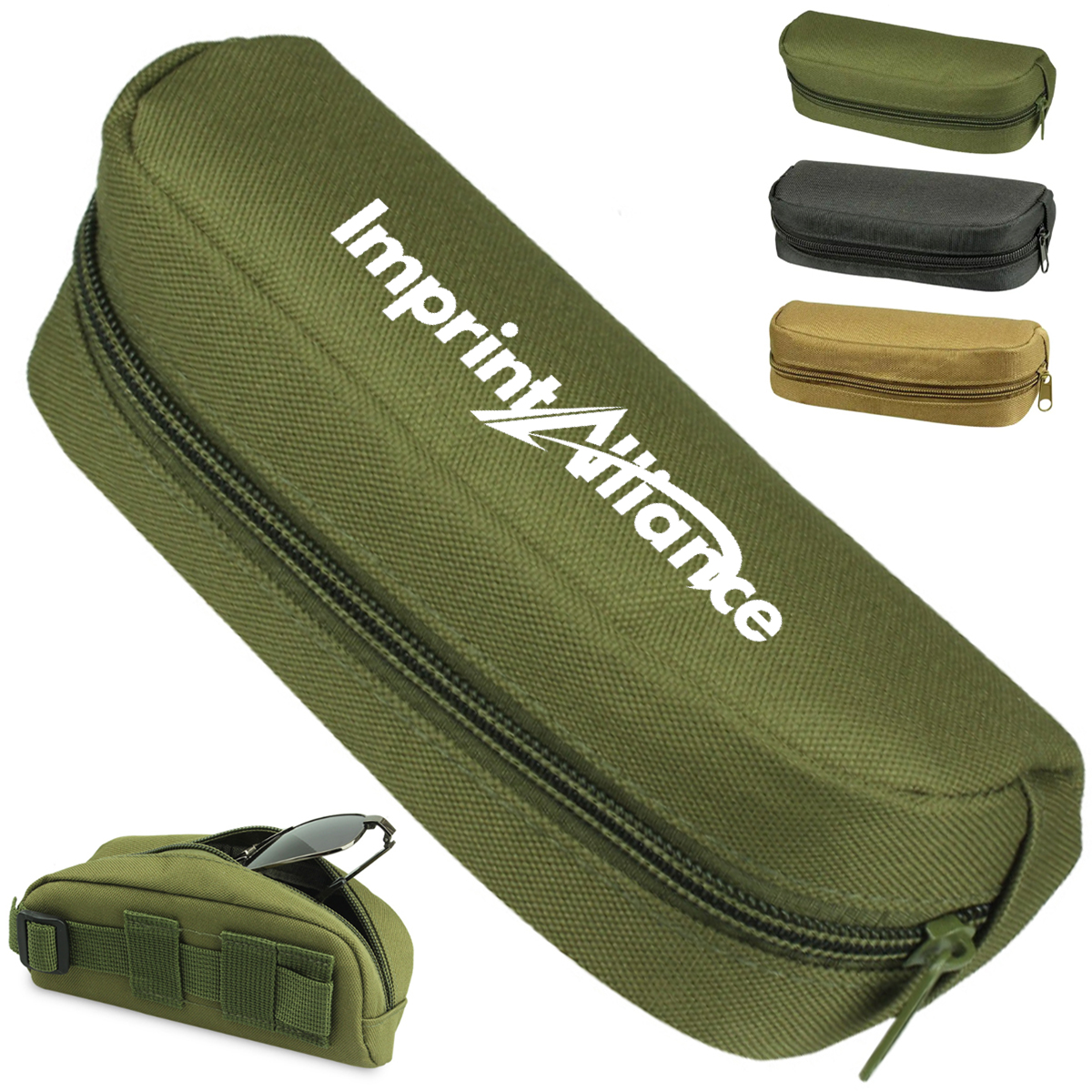 Zippered Pencil Case Organizer for Office and School