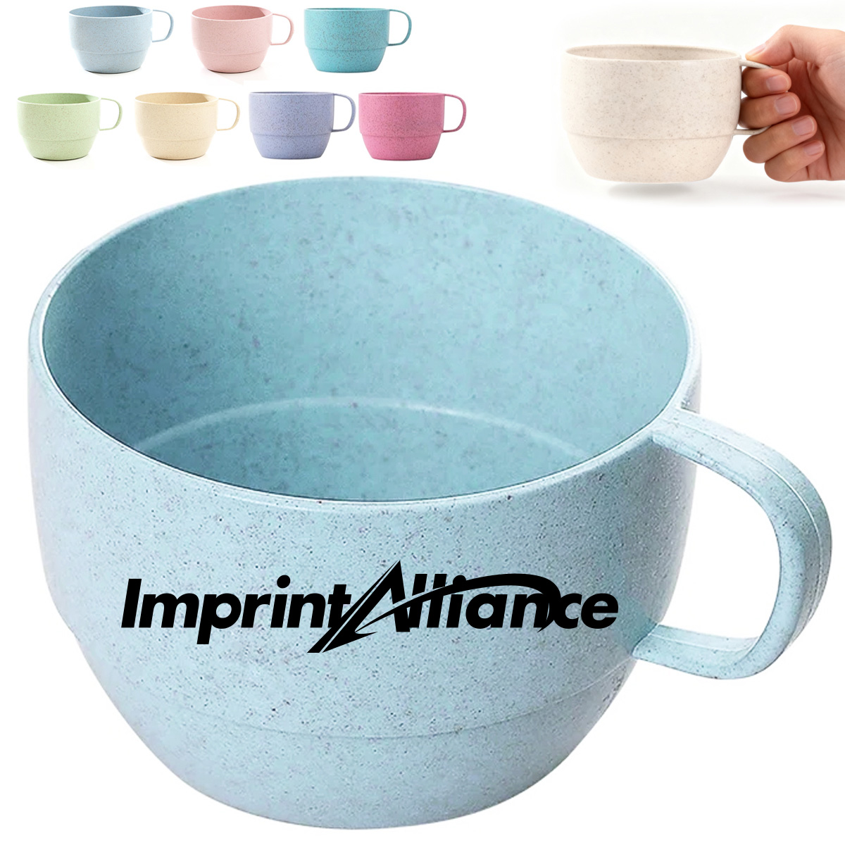 10 oz. Wheat Straw Eco-Friendly Coffee Mug