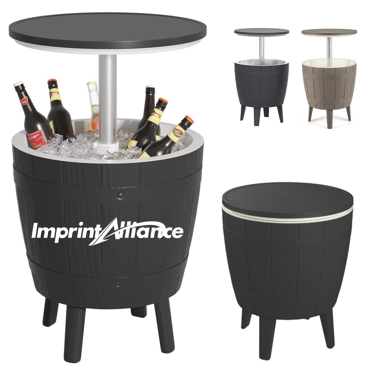 3 in 1 LED Ice Bucket Bar Table Cooler