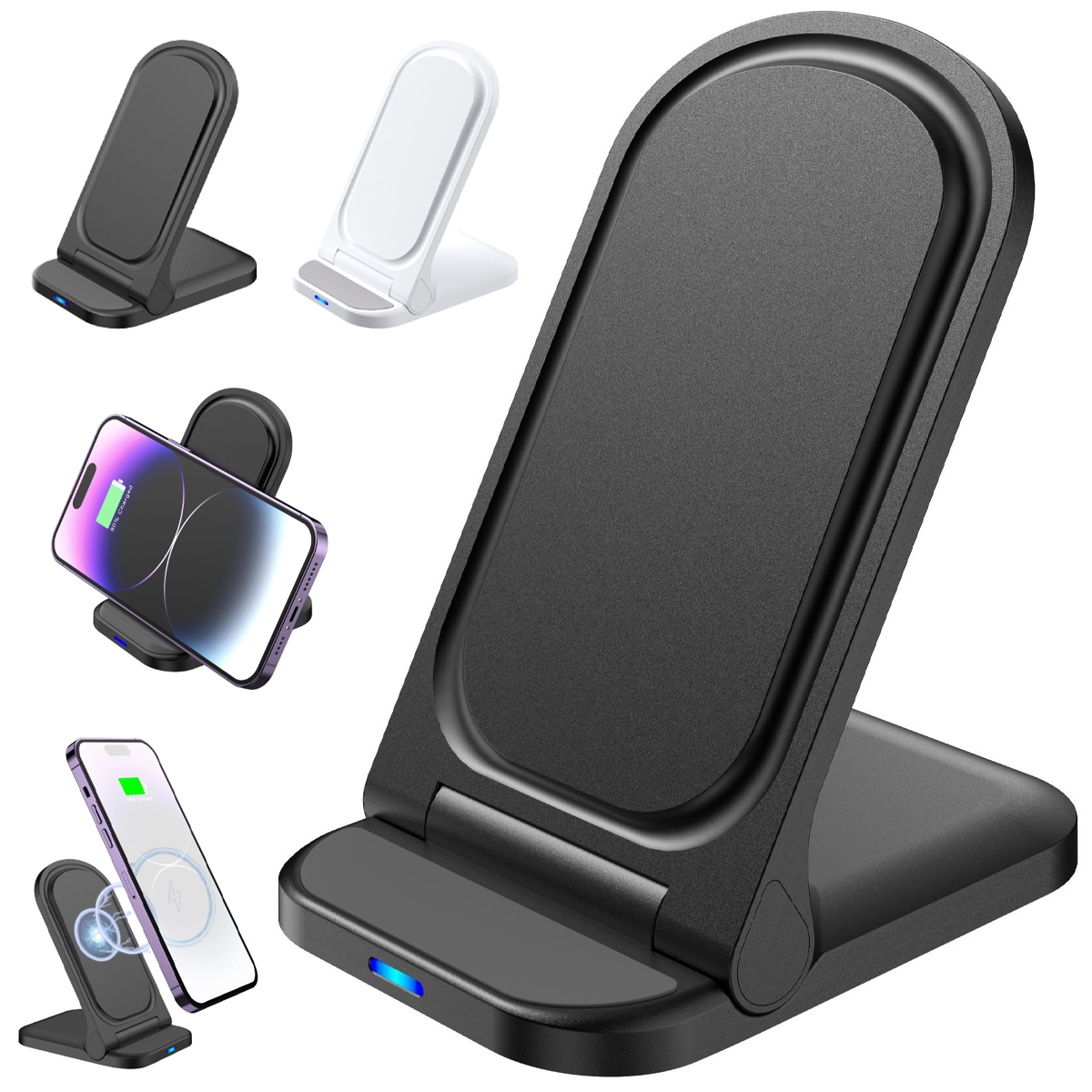 15W Foldable Wireless Charging Stand