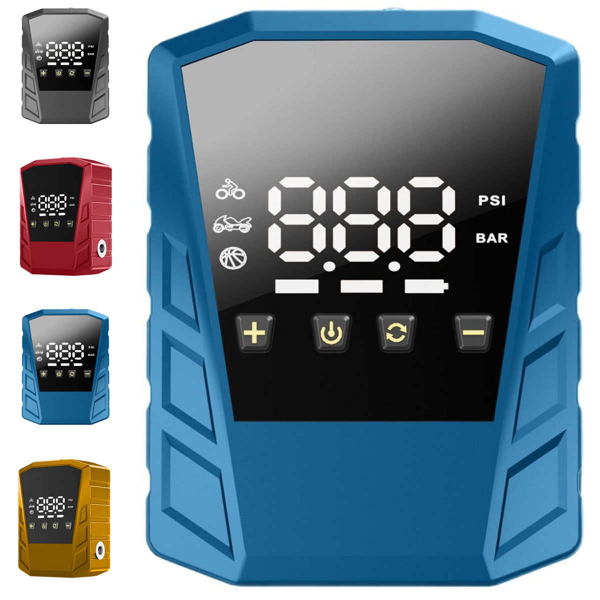 Smart Portable Electric Air Pump with Digital Display