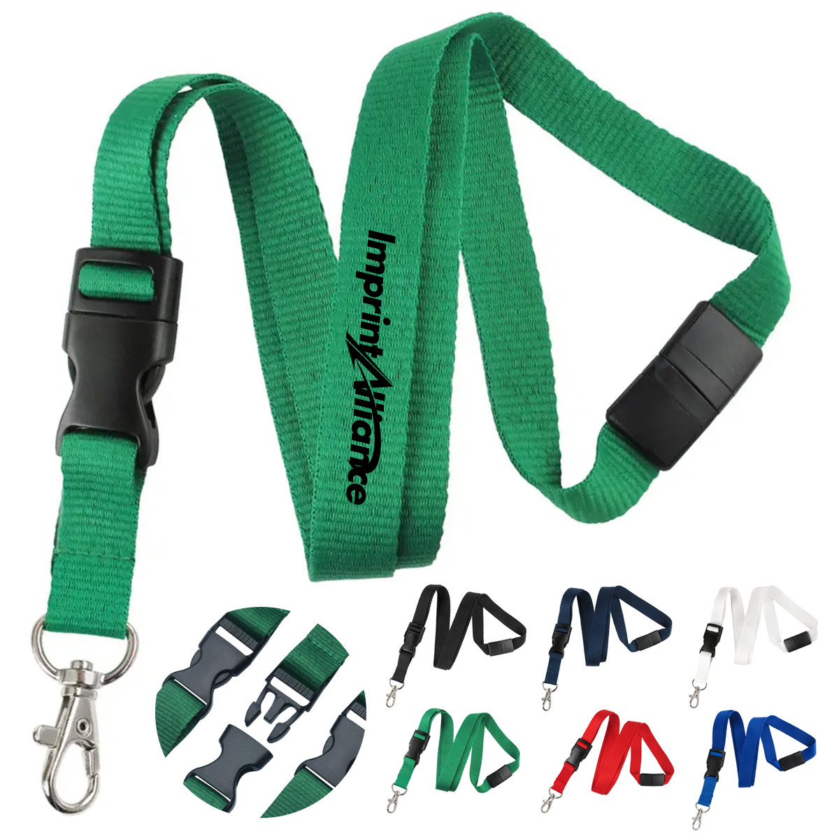 Custom Lanyard with Buckle