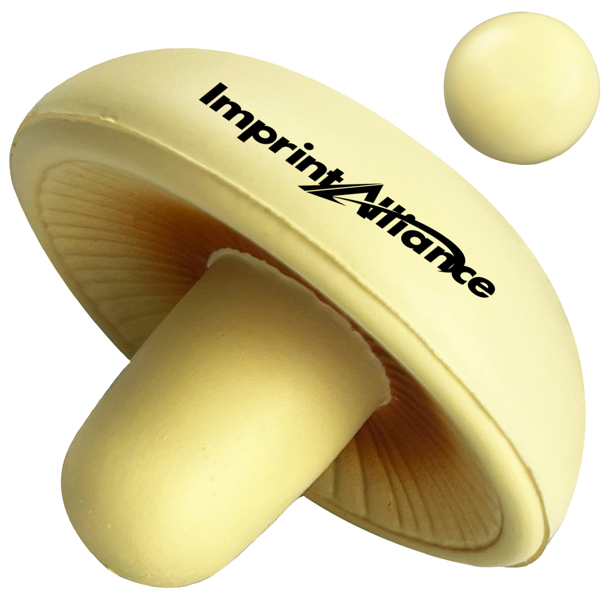 Button Mushroom Vegetable Stress Reliever Toy